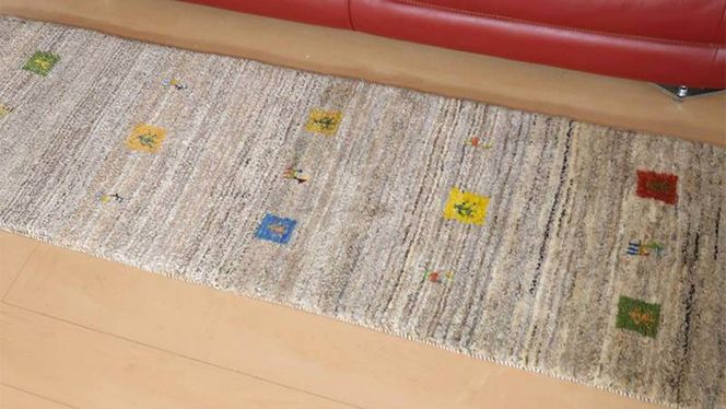 【2024】三越のお歳暮・冬ギフト ウールギャべ 手織り 70×140cm キッチンマットサイズ 聴こえ ラグ・カーペット