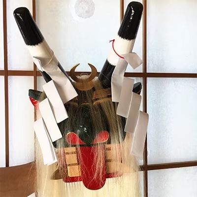 牛鬼 頭のみ（中）壁掛け＜雑貨 インテリア 民芸品 工芸品