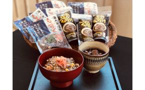 【読谷村漁業協同組合】もずく丼5パック・イカスミ汁3パック