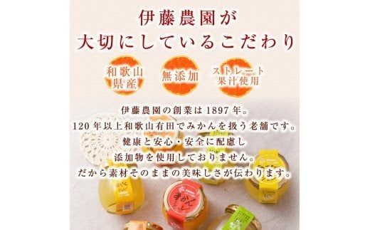 523. 伊藤農園 ピュアフルーツ寒天ジュレ ドリンクタイプ　温州みかん12本セット(A523-3)
