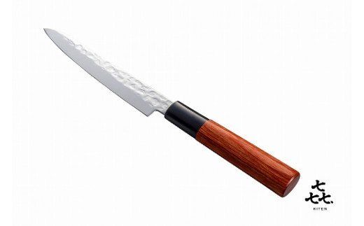 H7-98 「㐂.」KITEN 槌目 ペティナイフ