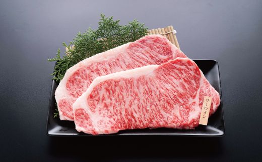 【ギフト用（包装・のし対応）】R5-981G．幻のメス牛　四万十牛サーロインステーキ（300ｇ×2枚）