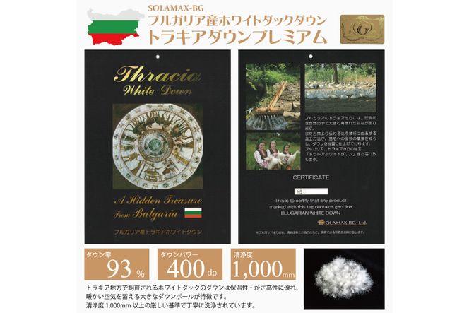 【春秋用】中厚 羽毛布団 合掛け シングル ホワイトダックダウン93％ アイボリー 無地 0.8kg [川村羽毛 山梨県 韮崎市 20741733] 羽毛 布団 ふとん 羽毛ふとん 合掛け布団 400dp