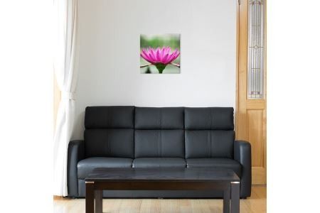 099H013 レザーフォトパネル 45cm×45cm【写真パネル オーダー 合成皮革製 手作業 インテリア】