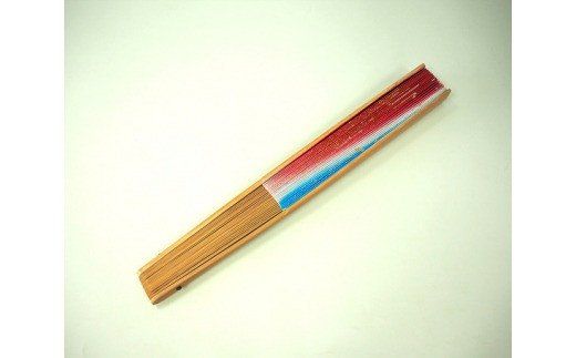 No.077 【赤色】伝統工芸士が手加工 金銀砂子細工加飾扇子 No.077 【赤色】伝統工芸士が手加工 金銀砂子細工加飾扇子