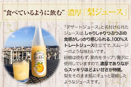 熊本県産梨ストレートジュース＆梨ジャムセット あなた本舗《30日以内に出荷予定(土日祝除く)》---sn_anatanasi_30d_r7_18000_720ml---