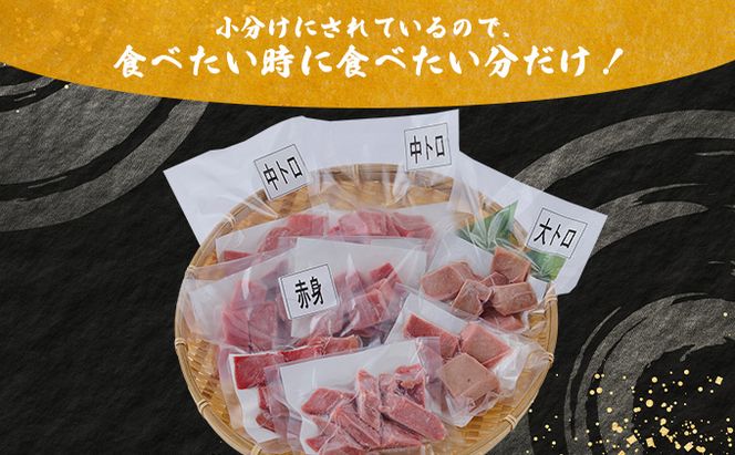  天然本まぐろ 大トロ 中トロ 赤身 《 食べ比べ 》【ぼっちりパック】 合計480g(60g×8パック )  天然まぐろ 本マグロ まぐろ マグロ 鮪 大とろ 中とろ 切り落とし 刺身 魚介類 海鮮 魚 海産物 魚貝 高知県 小分け 大とろ 簡単 調理 惣菜 訳あり 不揃い 冷凍 送料無料 室戸 mgr tk037