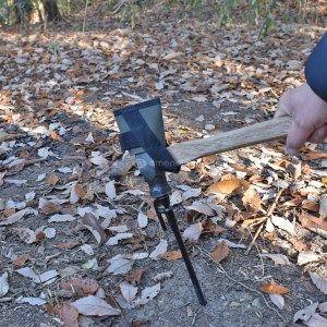 E-41 Bushcraft hammer　1本でハンマーと斧が使える