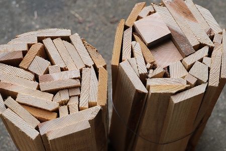 乾燥針葉樹薪100束 キャンプ・バーベキュー用に