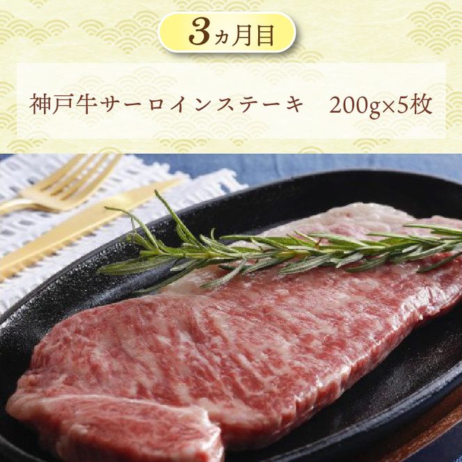 世界ブランド「神戸ビーフ」を堪能♪加古川市の極上神戸ビーフ定期便〈牛肉 自社牧場直送 神戸牛 食べ比べ焼肉 焼肉用 すき焼き サーロインステーキ 焼肉 しゃぶしゃぶ ステーキ〉