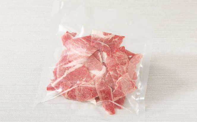 宮崎牛モモ焼肉400ｇ 宮崎県産和牛小間切れ100ｇ K18_0027_4