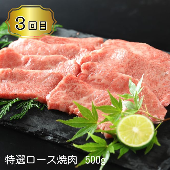 【CF】《定期便》全4回お届け！大川原高原牛　特選ロース(しゃぶしゃぶ・ステーキ・焼肉・スライス)《お申込み月の翌月から出荷開始》---sanagouchi_nfw_18_tei---