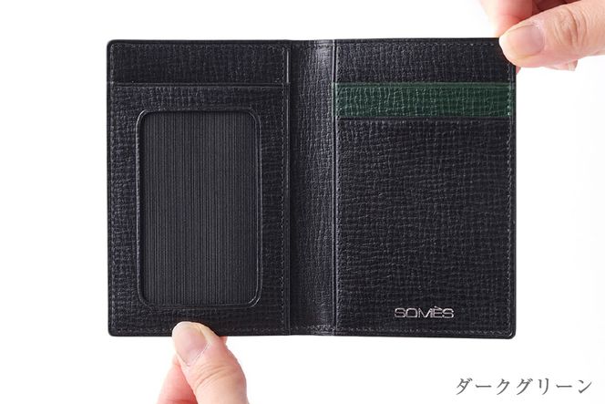 SOMES　OF-06　パスケース（ダークグリーン）[12260276]