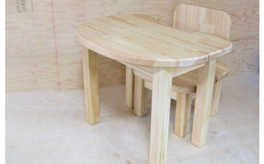 099H2113 手作り木製 お子様用 机・いすセットVer.2 Mサイズ