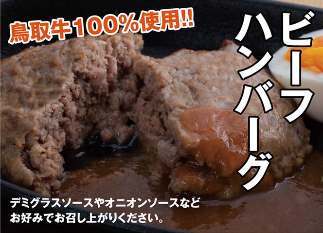 0119 とりちく牛丼の素・鳥取ビーフハンバーグ詰め合わせ