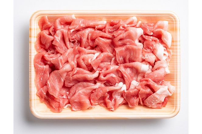 飛騨旨豚もも切りおとし約1kg（冷凍） [No.269]