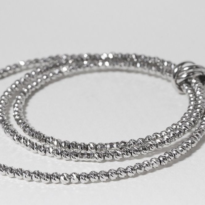 プラチナ　ミラーボール華やかペンダント    BQ-123