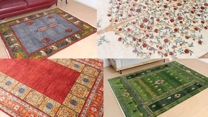 【150万円コース】キリム・絨毯・ギャッベ　豊富なカタログから自由に選べる！【各 限定1点 】 キリム 絨毯 ギャッベ ラグ 手織り 最高級 天然 玄関 じゅうたん [BP248-NT]