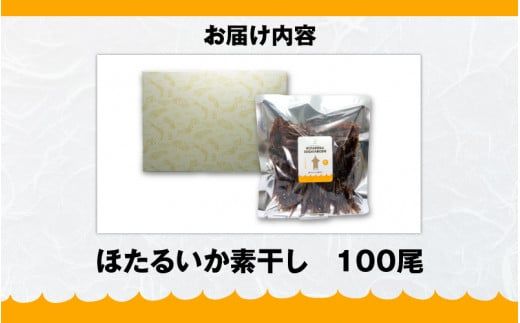 ほたるいか素干し100尾