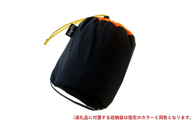 [R174] oxtos 透湿防水シュラフカバー ～ワイドロング～【ブラウンゴールド×ブラック】