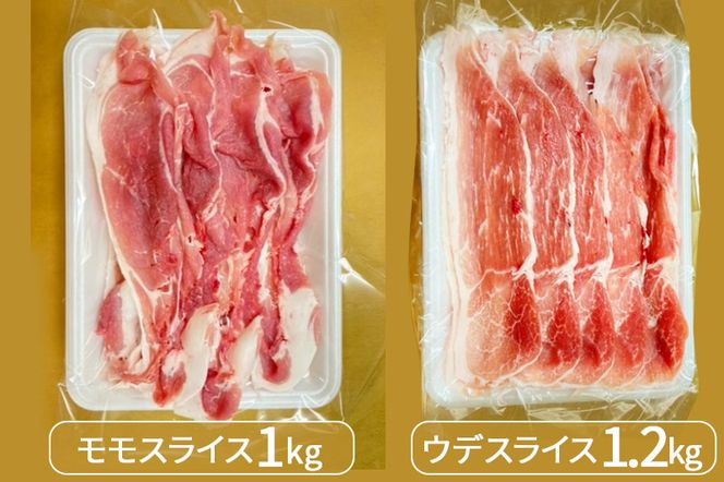 秋田県仙北市産豚 満足の2.2kg焼肉セット|02_smt-111801