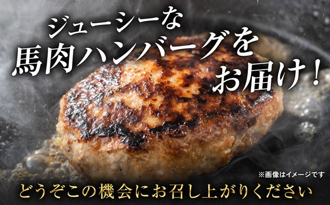 馬肉ハンバーグ 150g×10個 【熊本県産 ジャージー牛乳使用】 ハンバーグ おかず 惣菜 洋食 お肉 肉 にく 馬肉