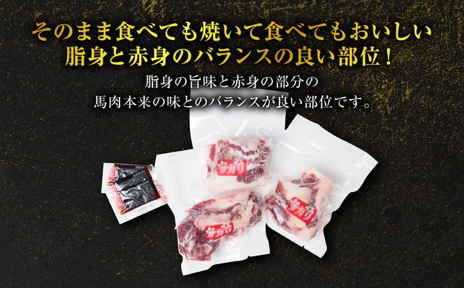 馬のサガリ 300g 馬焼き お刺し身 馬刺し 赤身 脂身  