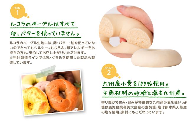 ルコラベーグル売れ筋2種20個セット