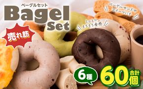 ルコラベーグル売れ筋6種60個セット