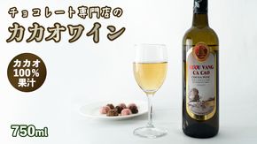 チョコレート専門店が作る カカオワイン ( 750ml × 1本 ) 数量限定 ワイン カカオ ギフト 贈答 記念日 バレンタイン ホワイトデー [CS001ci] 