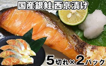 a10-693　国産銀鮭西京漬10切れ
