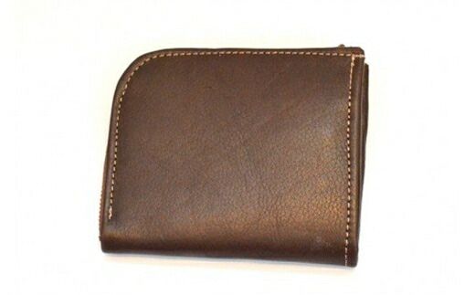 158-1056-001　L型ハーフサイズ財布（黒）