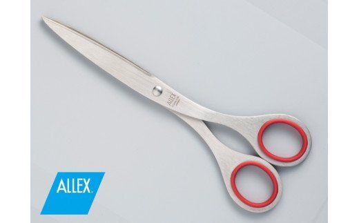 H8-176 ALLEX 事務用はさみ（大）【レッド】（ S-185 11103R）