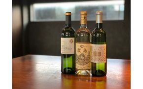 甲斐市産　白ワイン飲み比べ　3本セット　C　Presents by Katerial　AD-74
