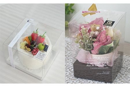 G1254 【スピード発送】泉州タオルケーキ＆フラワーセット