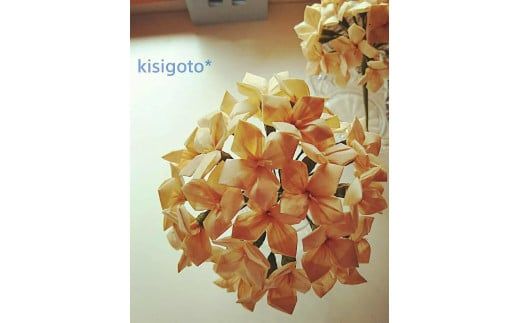 335.木は心… 木のお花 あじさい50輪