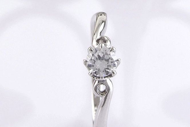 【N36-001】婚約指輪 ブランディーヌ