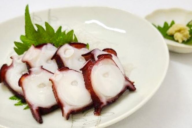 DF083 【お手軽 お刺身用】長崎県産 特大地だこ カット　約1kg 