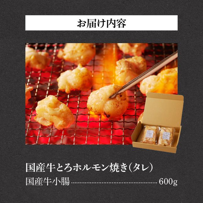 山樹の国産牛とろホルモン焼き（味付/タレ）　600g [047R17]