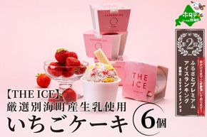 ランキング２位獲得！【THE ICE】いちごケーキ6個セット【CJ0000086】