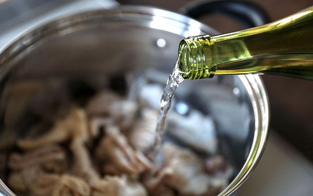 梅川 純米料理酒 500ml 山形産原料 肉料理 魚料理に 調味料【563-005B】