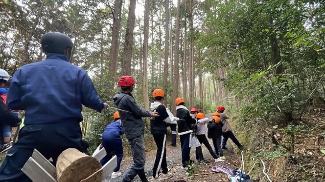 毛呂山町　親子で1日木こり体験！