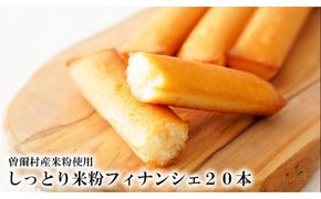 米粉フィナンシェ 20本セット  /// フィナンシェ 米粉 洋菓子 おすすめ ふるさと納税 返礼品 人気の品 お礼の品 15000円 寄付