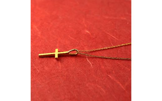 純金 ネックレス クロス 24金 ペンダント ゴールド K24 十字架 k24　管理番号221006100 SWAA056