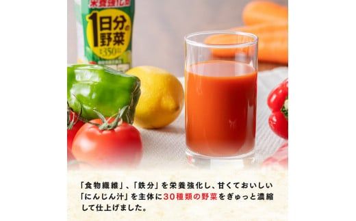 栄養強化型 1日分の野菜ペットボトル　265ｇ×24本 飲料類 野菜ジュース [E7341]