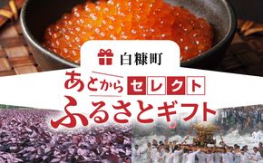 大好評！あとからセレクト【ふるさとギフト】北海道白糠町！あとから選べる ギフト いくら サーモン ほたて 海鮮 豚肉 チーズ 鍛高譚