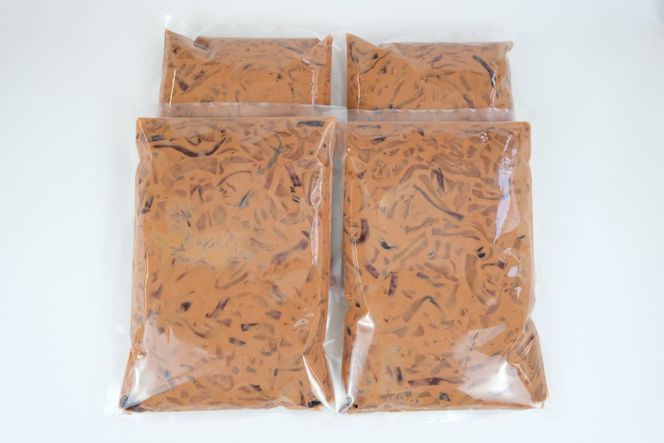 いか塩辛 4kg（1kg×4p） 冷凍 [小野万 宮城県 気仙沼市 20565160] 魚介類 いか イカ 塩辛 イカ塩辛 おつまみ 珍味 冷蔵 酒の肴 おつまみ ご飯のお供