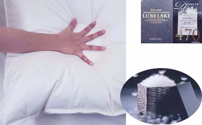 CK448  羽毛布団 シングルポーランド産マザーグース95%ダウンパワー470 １００番手150×210cm羽毛掛け布団