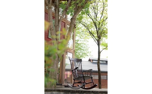 北海道民芸家具ロッキングチェアHM663《HMU色》【0810201】