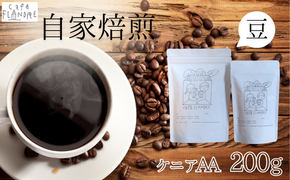 BR-17-R7 【自家焙煎】カフェ・フランドル ケニアAA（200g・豆）